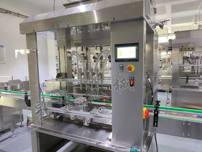 成都膏体灌装机实拍