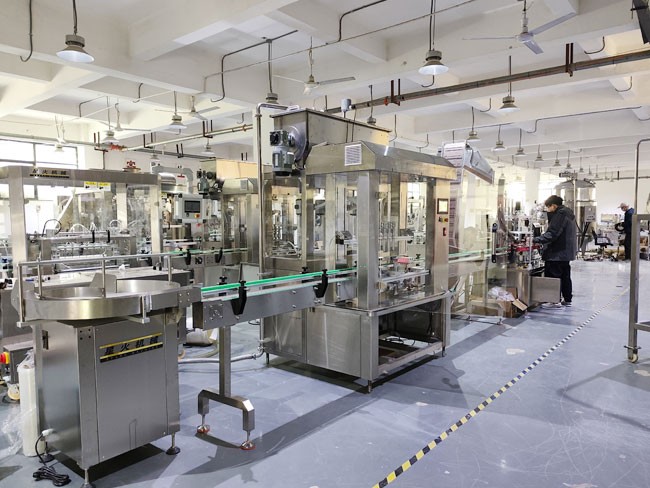 成都膏体灌装机生产线厂家实拍